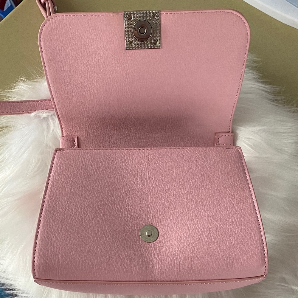 INC International Concepts Sibbell crossbody bag pink quartz - Picture 8 of 12